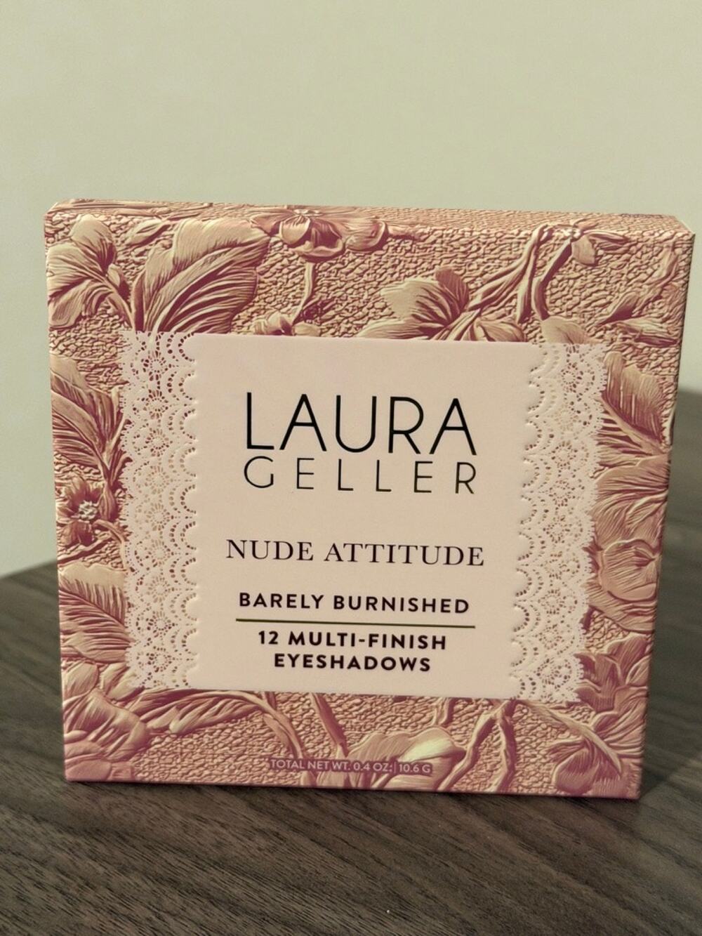 Laura Geller Nude Attitude Barely Burnished Eyeshadow Palette NEW SEALED